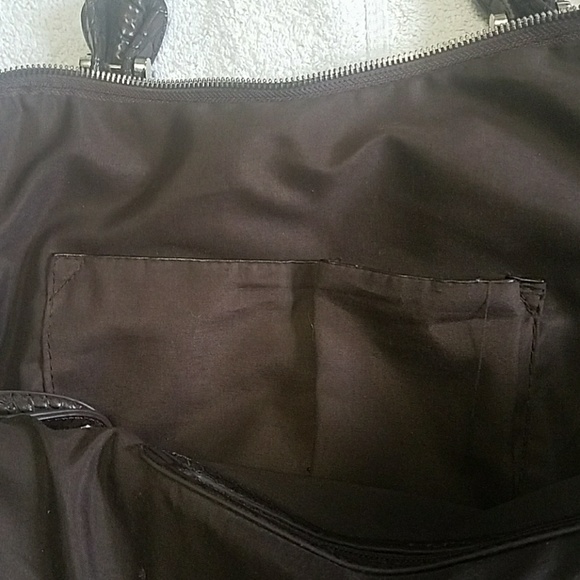 Large L.Credi Alligator Texture Purse Tote LCpurs2 - Picture 7 of 9